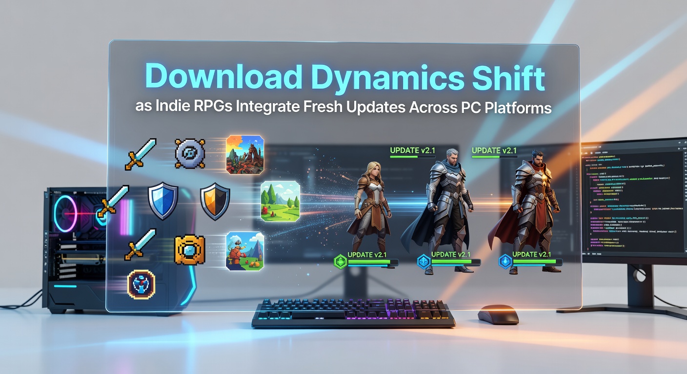 Indie RPG developers releasing fresh updates across multiple PC platforms in mid-2026