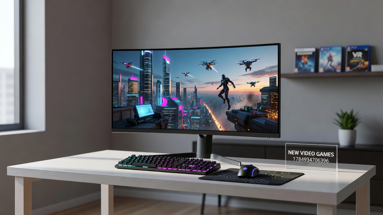 Developers working on new video game technology in a studio setting