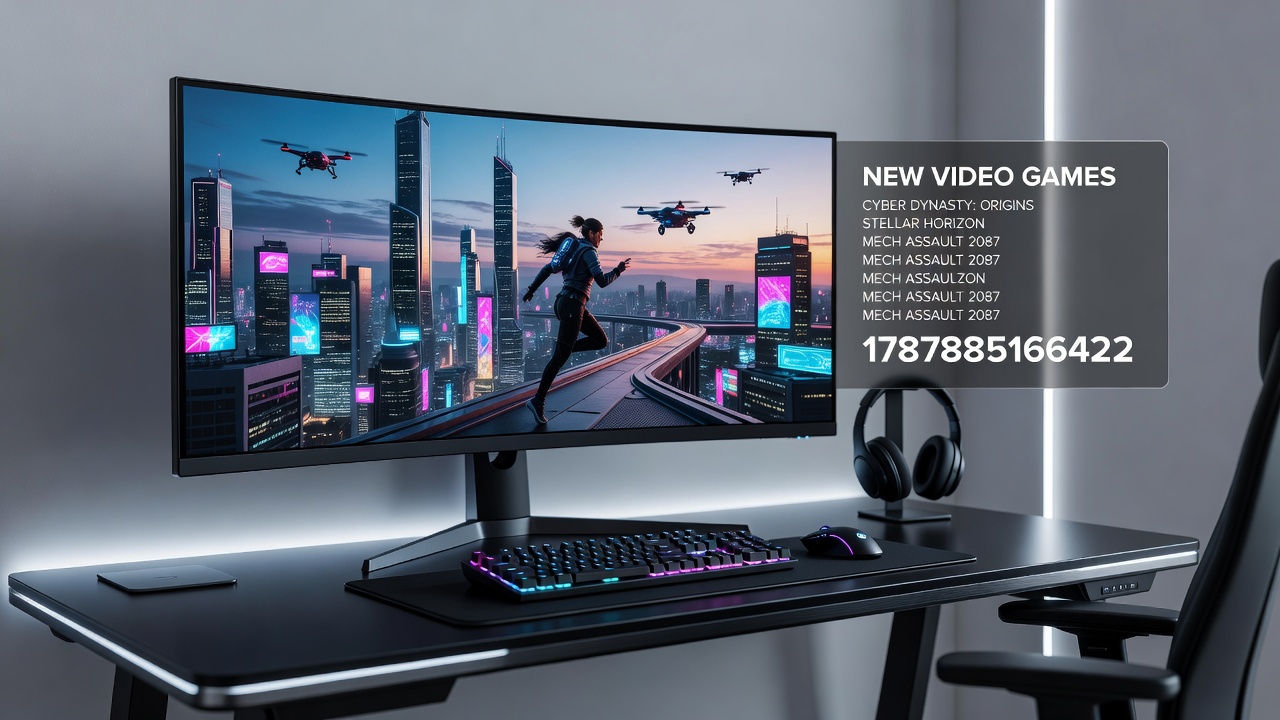 Game developers working on new video game projects in studio